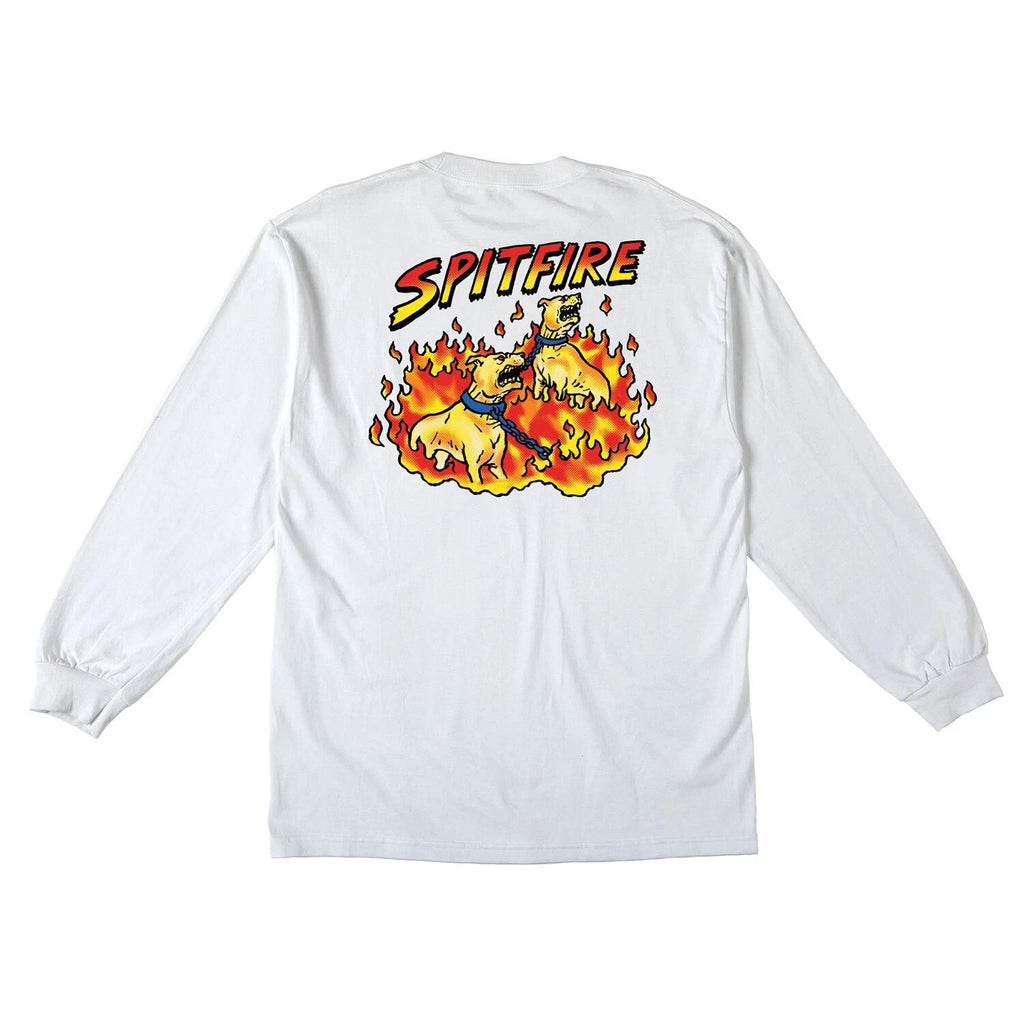 Spitfire - LONGSLEEVE HELL HOUNDS II - White