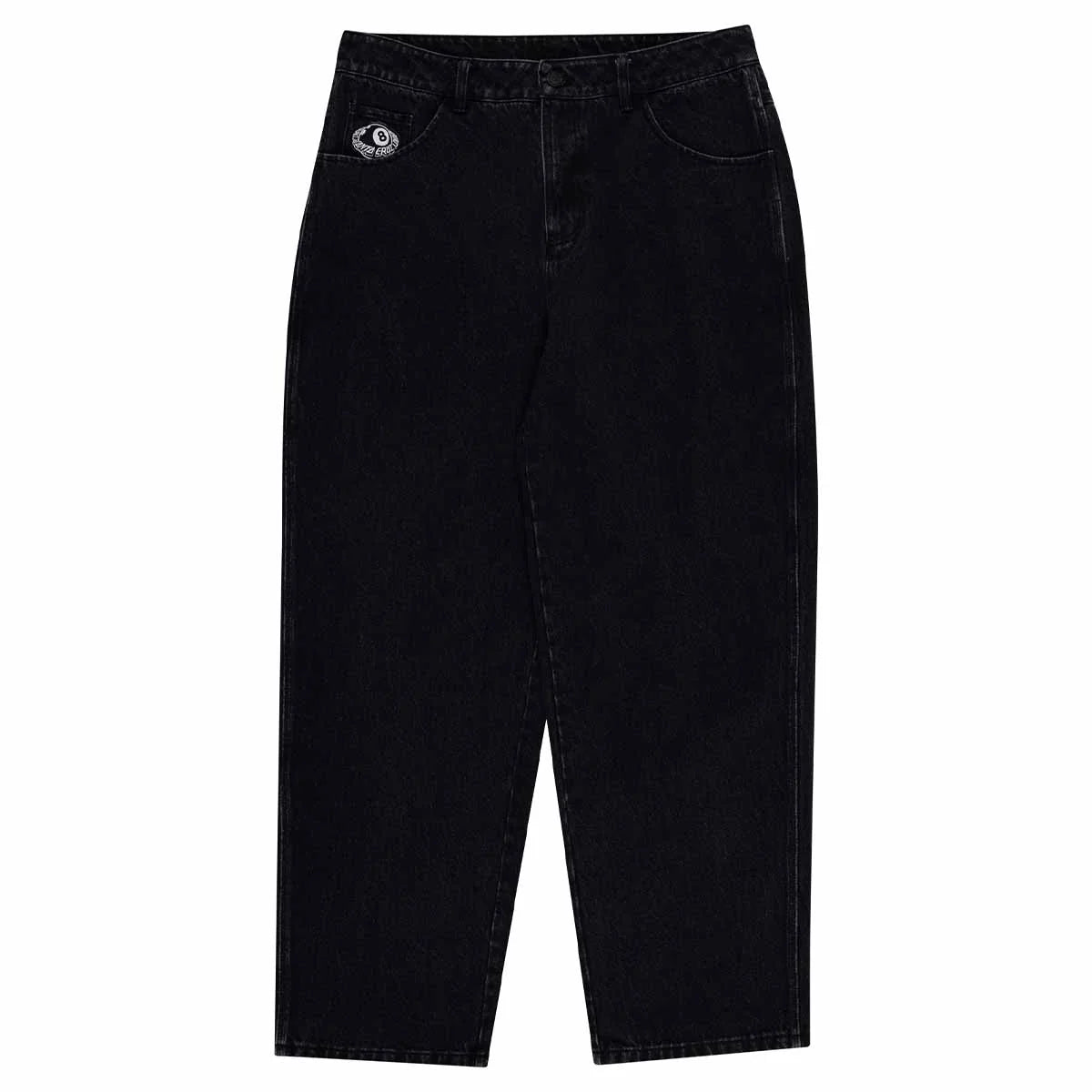 Santa Cruz - Winkowski Eighth Planet 29" Baggy Fit Denim Jeans - Washed Black