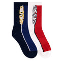 Santa Cruz - Fisheye Strip Crew Sock - 2 Pack