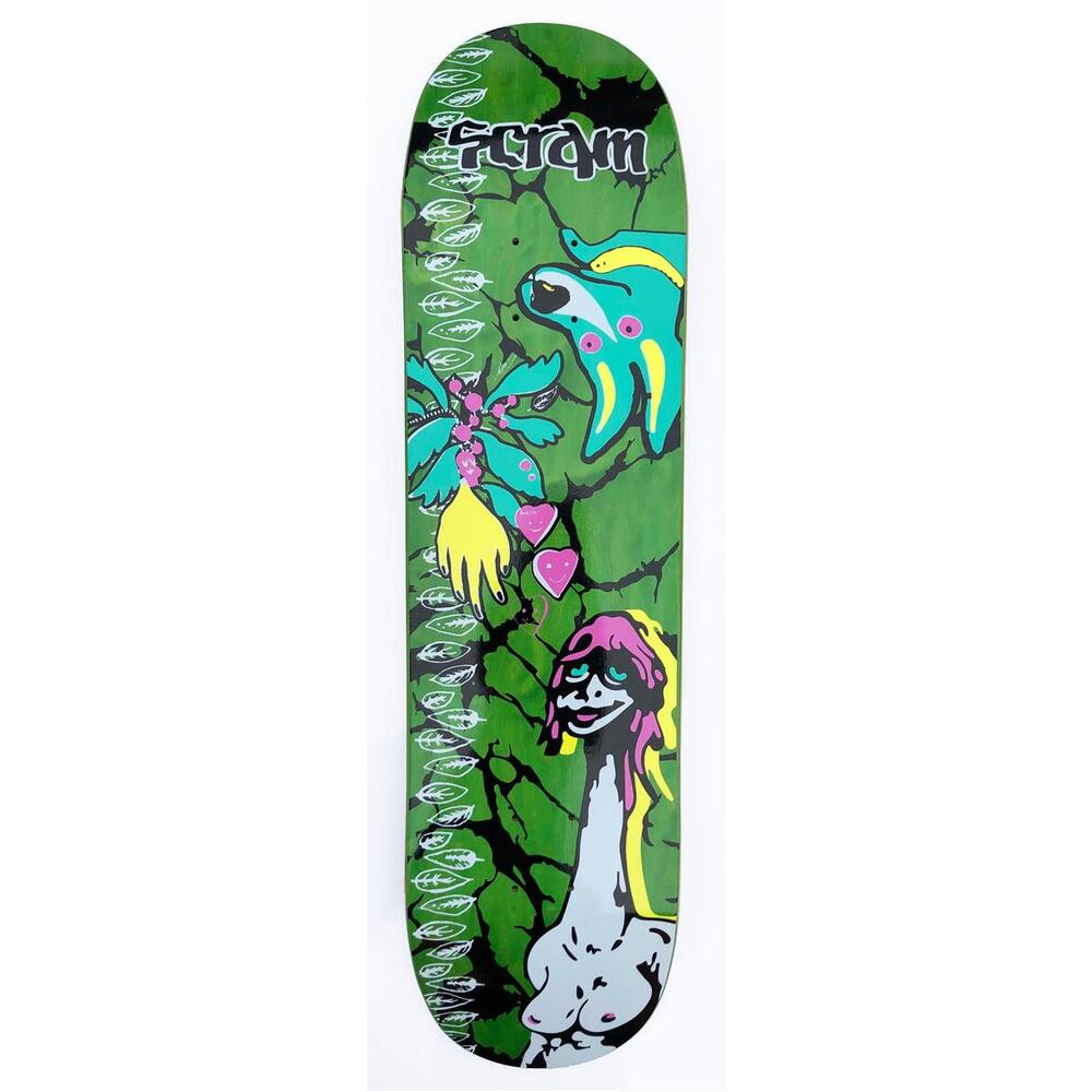 Scram 8.0 - "Longneck" Green - Skateboard Decks