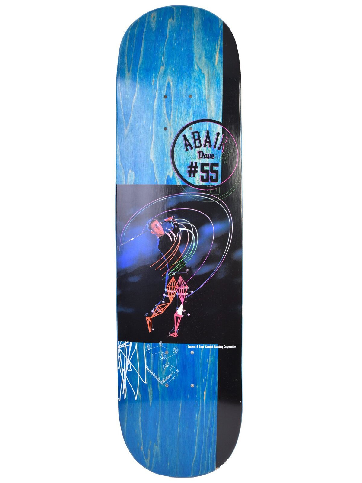 Scumco 8.25 - Dave Abair "Sports" - Skateboard Decks