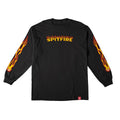 Spitfire - LONGSLEEVE HOTROD SLEEVES - Black/Yellow