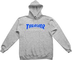 Thrasher - Outlined Steel/Blue - Hood