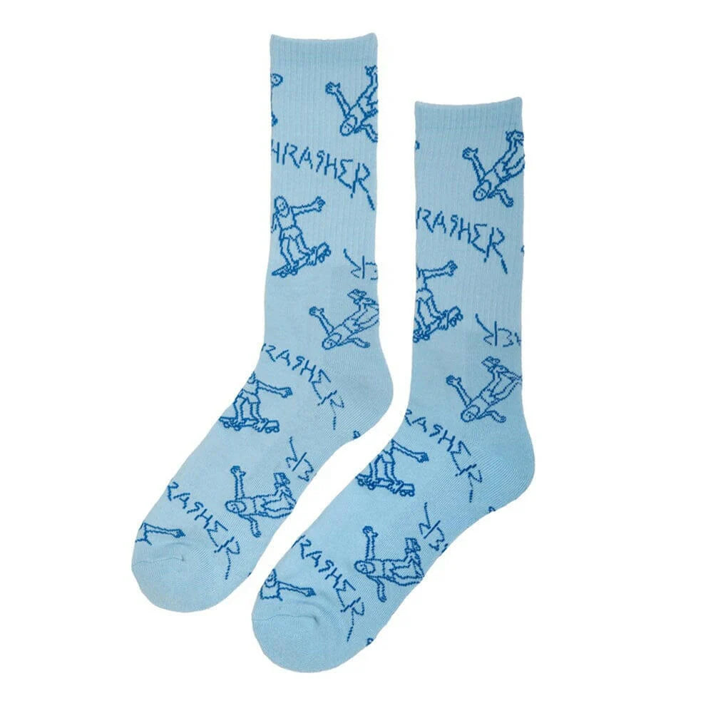 Thrasher - GONZ LOGO SOCKS - Assorted Colours