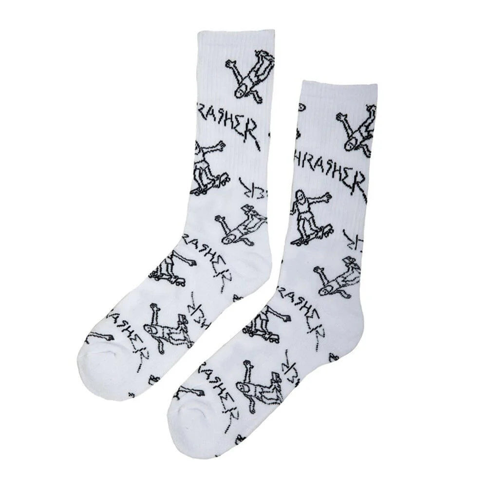 Thrasher - GONZ LOGO SOCKS - Assorted Colours