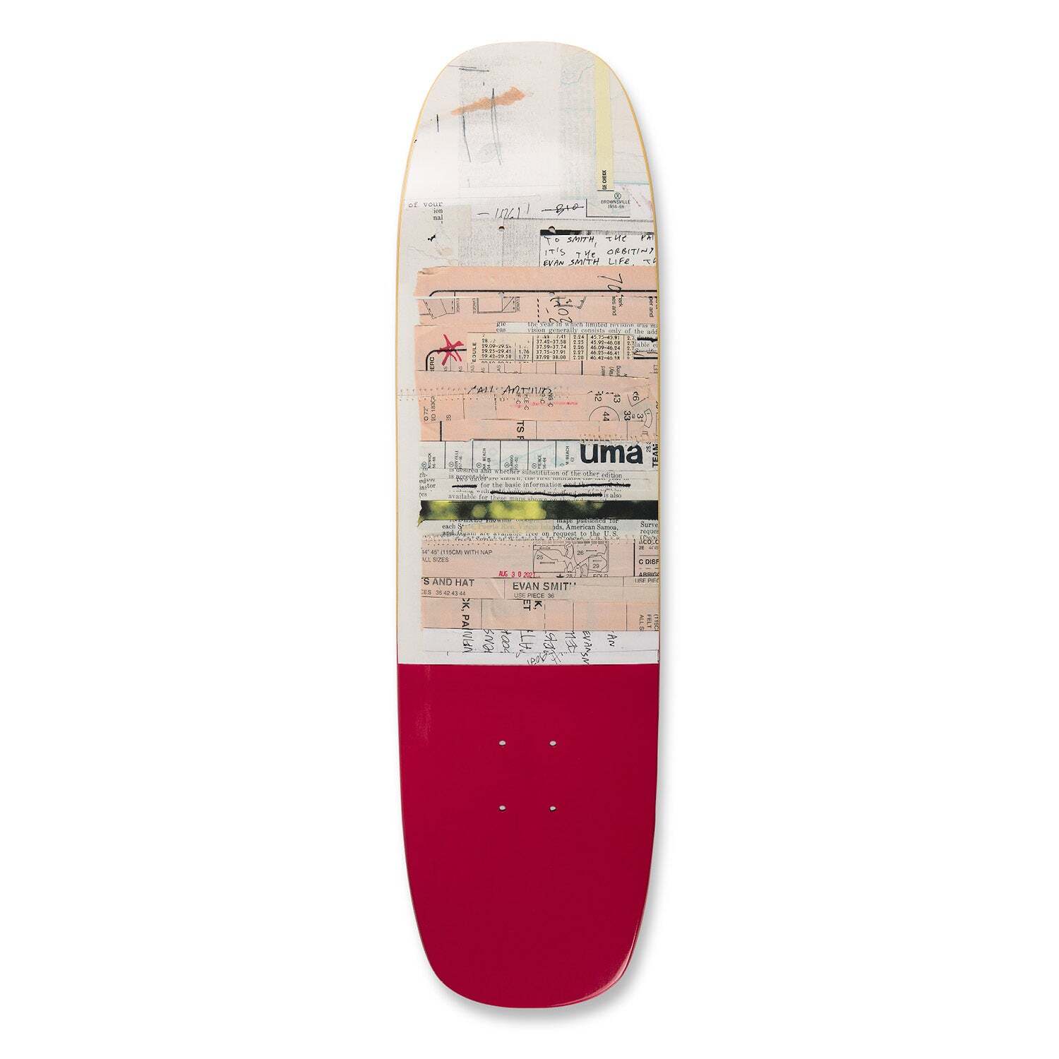 Uma 8.625 - "Headroom Remnants" Evan - Skateboard Decks