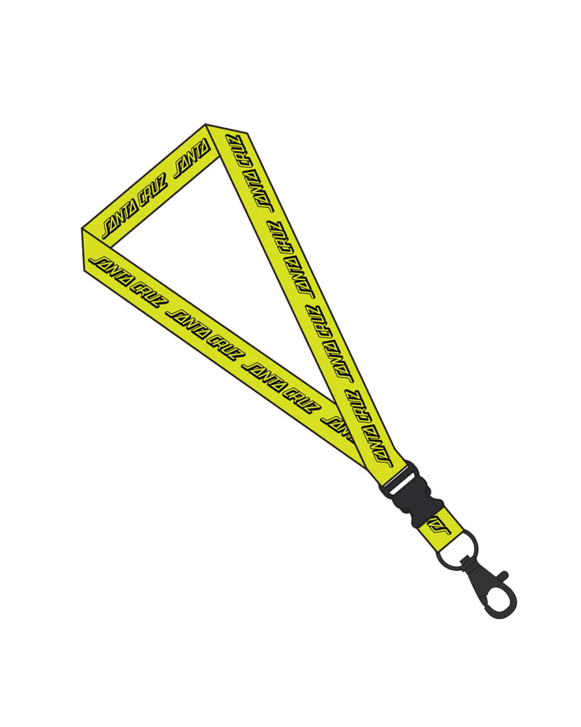 Santa Cruz Lanyard - Yellow