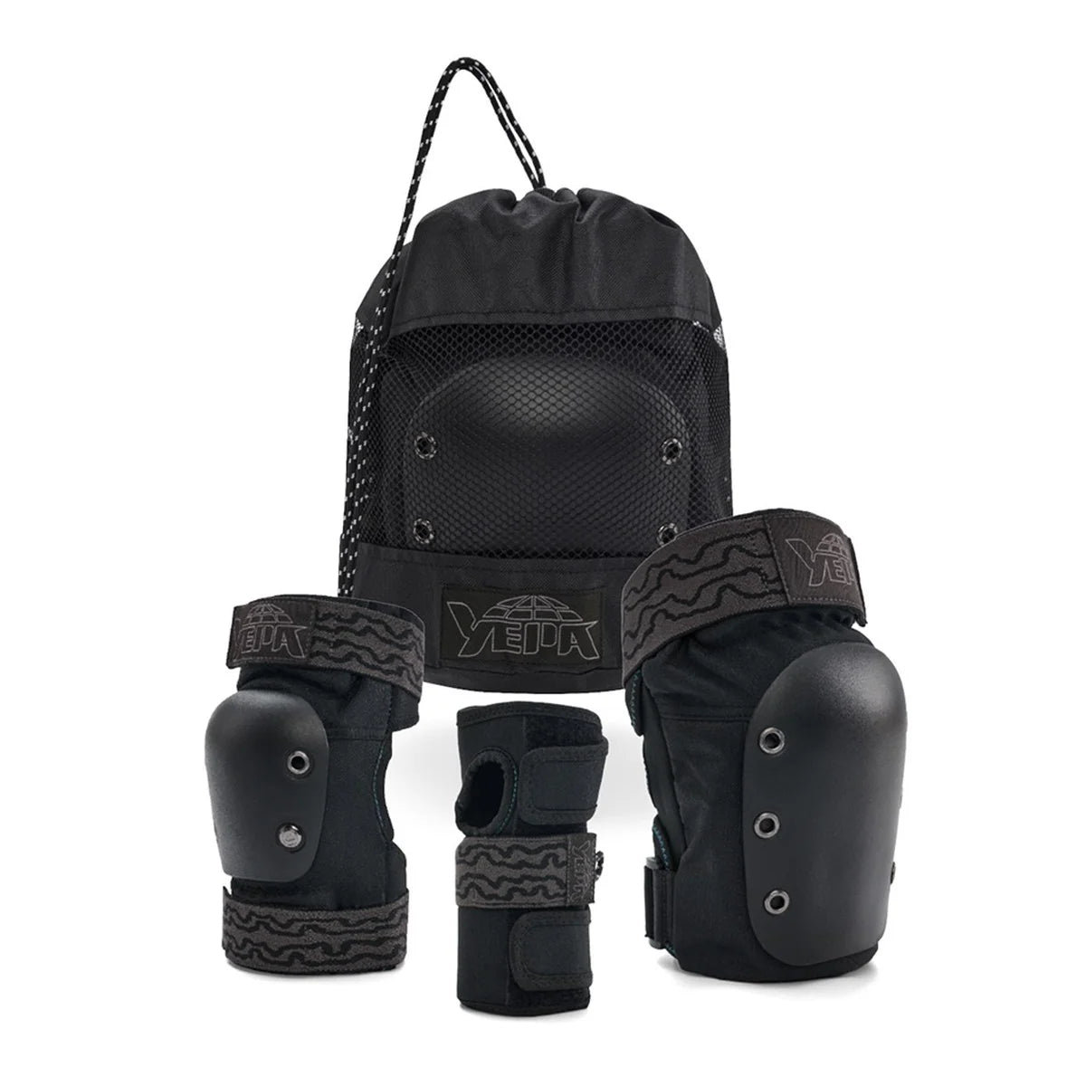 Yepa - Black - Kids - 3pk pad set